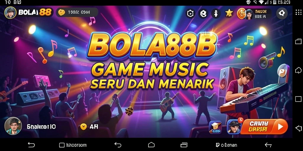 Tampilan gameplay seru dan interaktif dalam BOLA88.