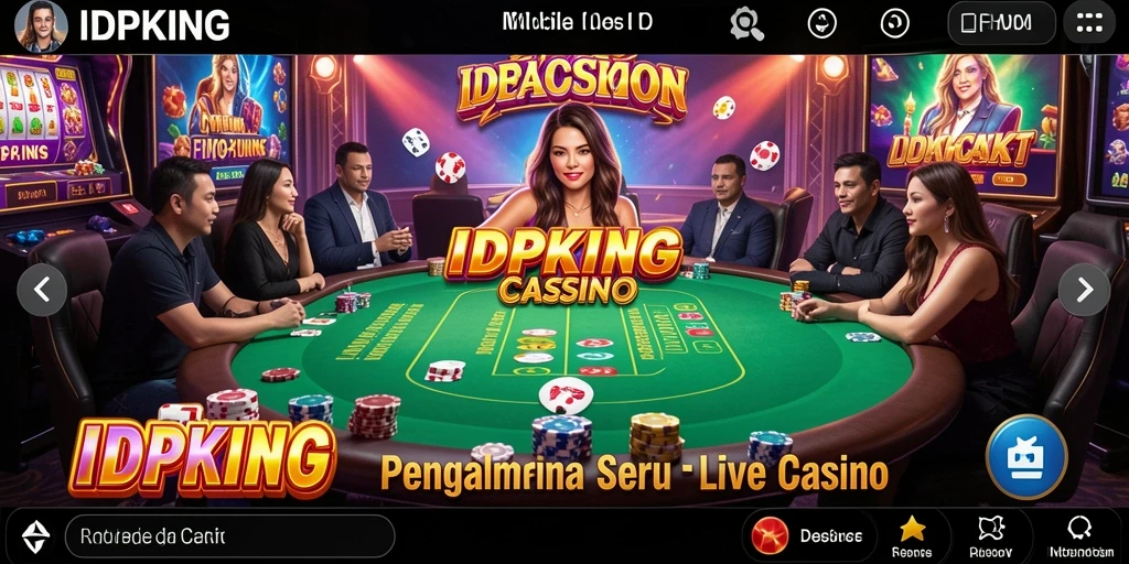 Pengalaman bermain Live Casino yang mendebarkan dan interaktif.