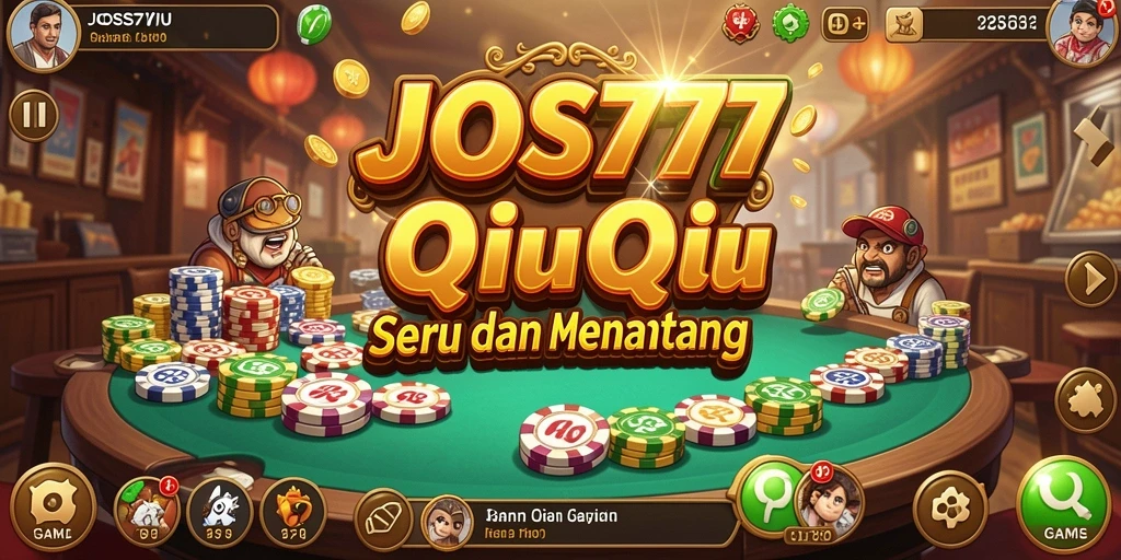 Gameplay seru JOSS777 dengan kartu QiuQiu yang menarik.