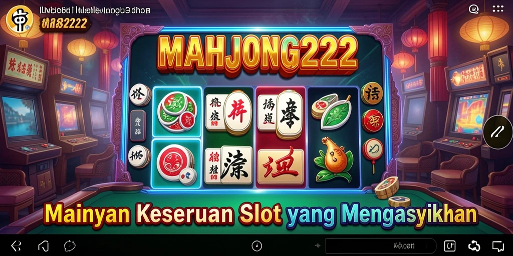 Tampilan gameplay Slot yang menarik di MAHJONG222.