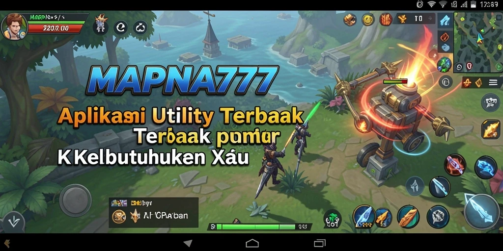 Tampilan antarmuka sederhana dan fungsional dari MAPNA777.