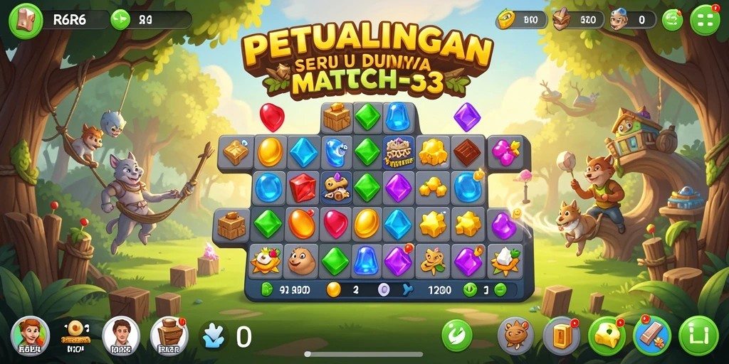 Tampilan permainan R6R6 dengan grafis menarik dan gameplay seru.