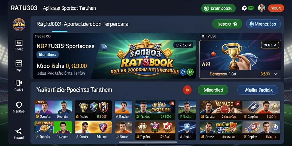 Screenshot yang menunjukkan antarmuka RATU303 saat taruhan berlangsung.