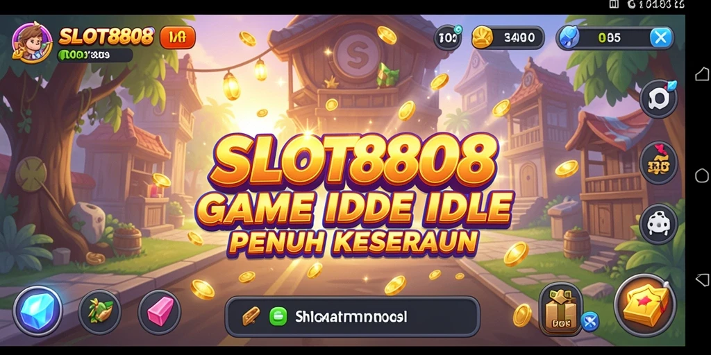 Tampilan gameplay menarik dan interaktif dari SLOT8808.