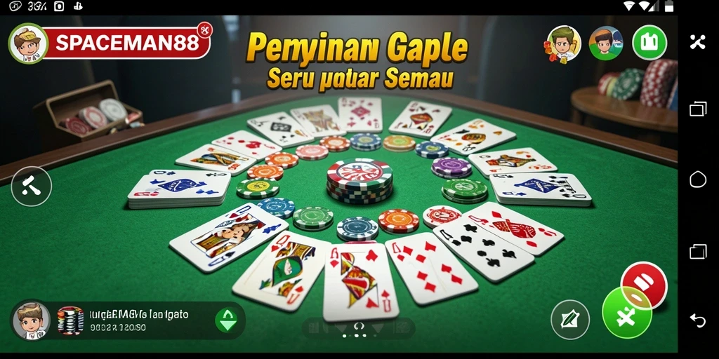Tampilan gameplay SPACEMAN88 yang menarik dan interaktif.