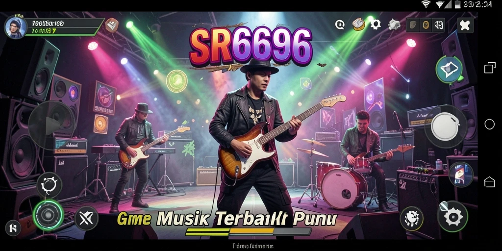 Tampilan gameplay SR6666 yang interaktif dan penuh warna.